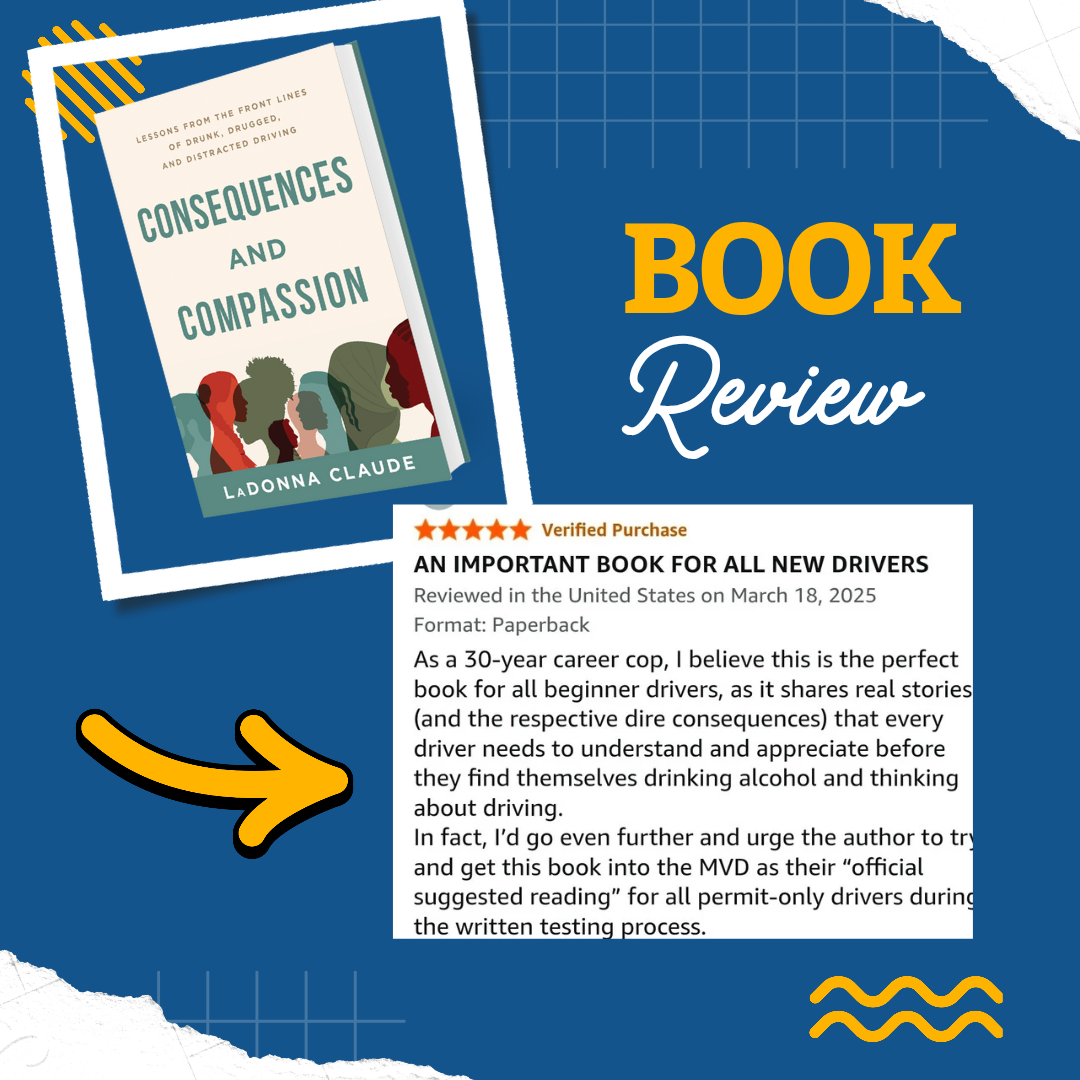 5-star Amazon review of Consequences and Compassion by LaDonna Claude
